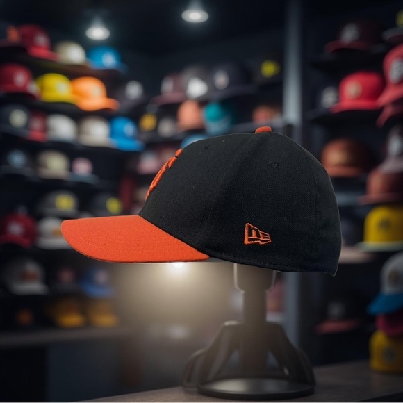 New Era MLB JR Alternate Team Classic 39THIRTY Stretch Fit Cap San Fran … - Picture 2 of 5